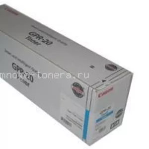 Тонер-картридж Canon C-EXV16 / GPR-20 Cyan (бирюзовый)