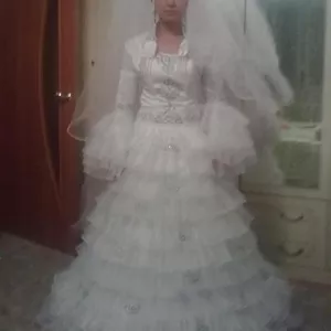 Казахское свадебное платье
