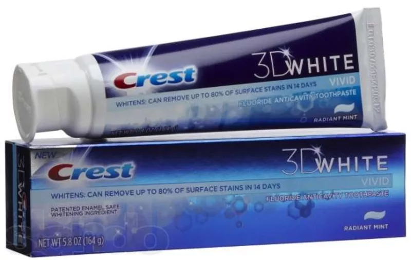 Зубная отбеливающая паста Crest 3D Vivid White