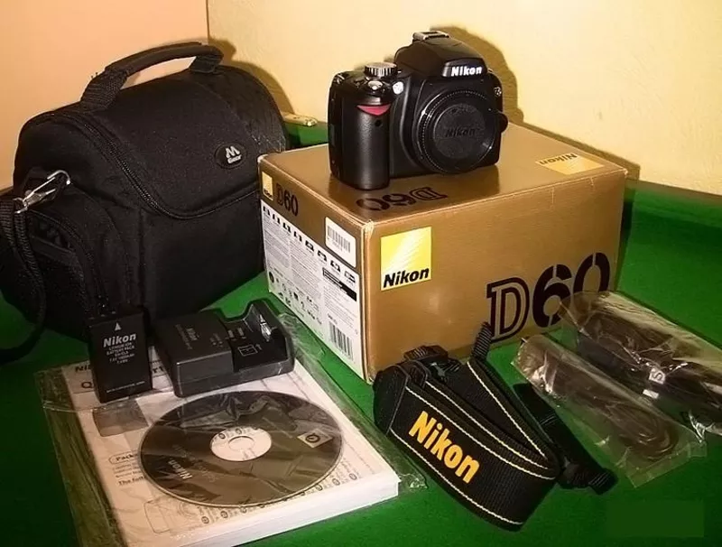 Фотоаппарат зеркальный Nikon D60 10.2 МП